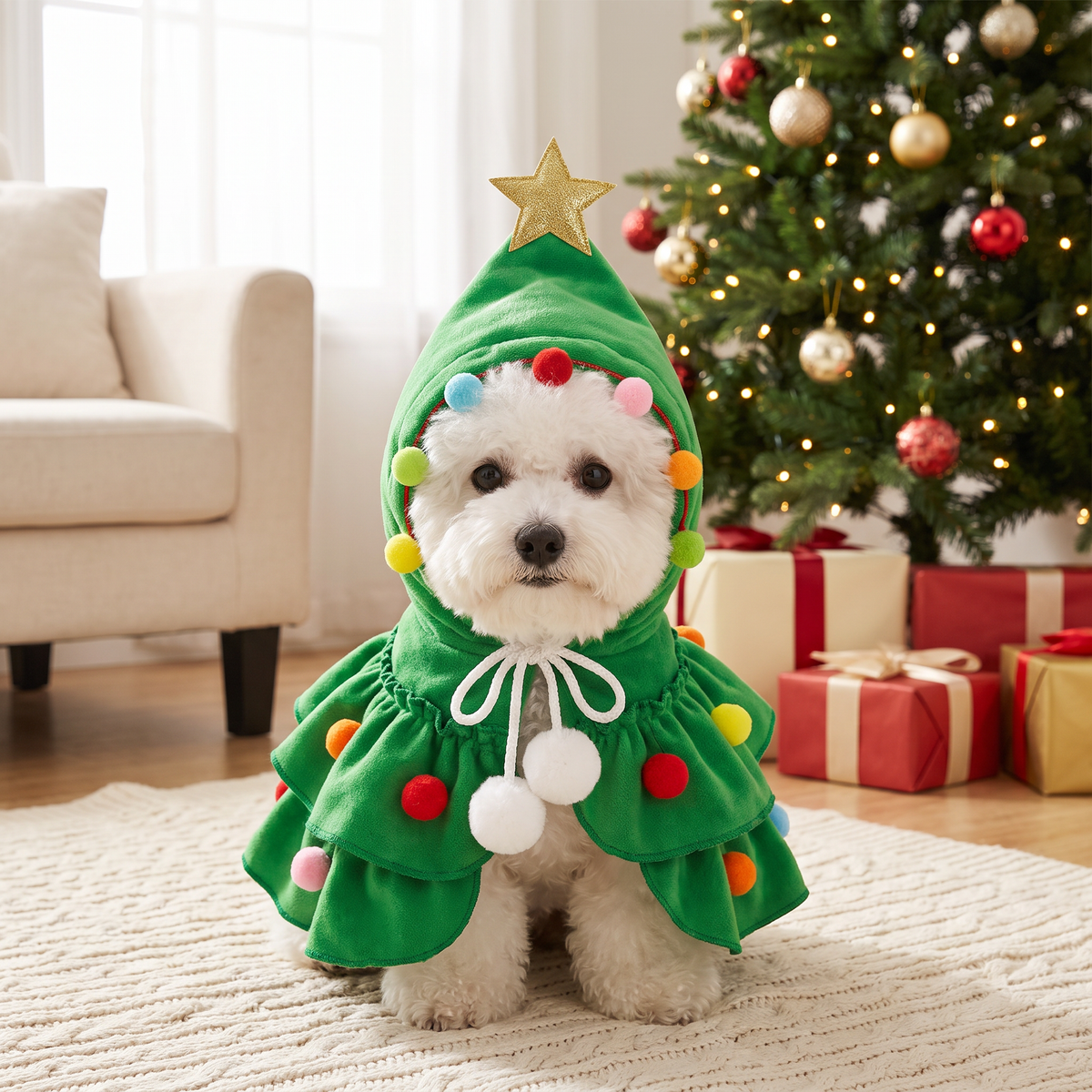 JinglePup™ Christmas Tree Dog Costume