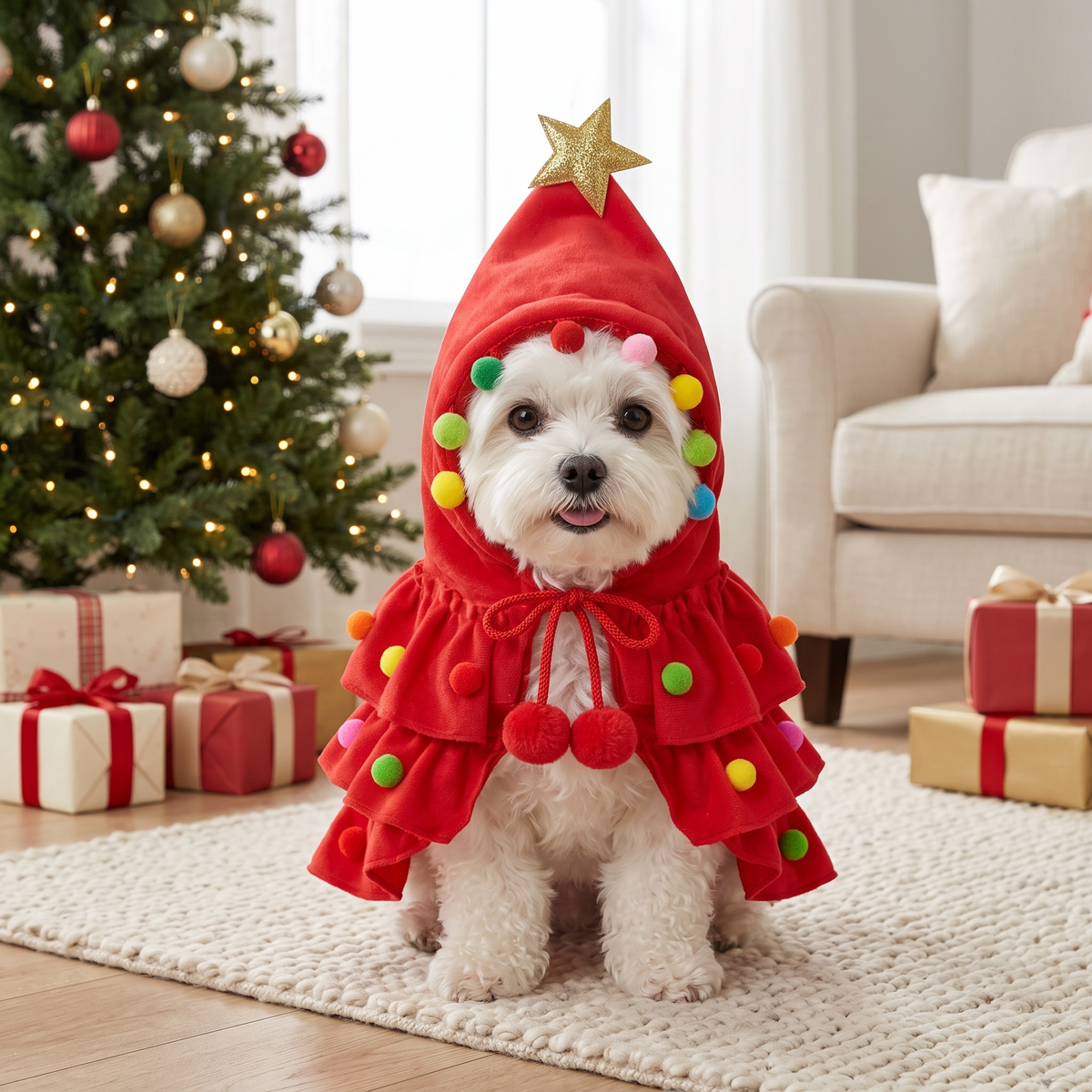 JinglePup™ Christmas Tree Dog Costume